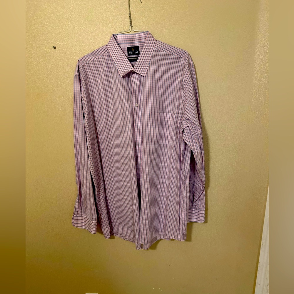 Stafford button down dress shirt. Size 19 / 38-39